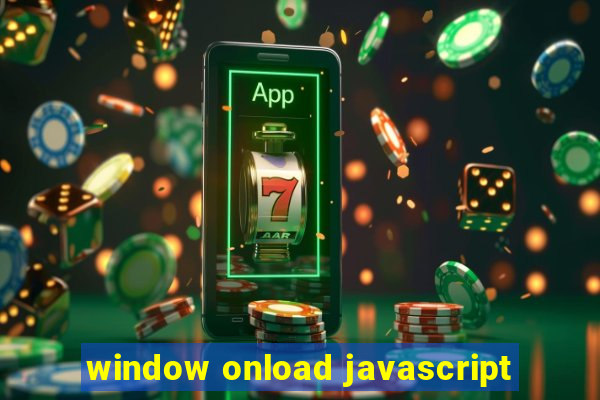 window onload javascript